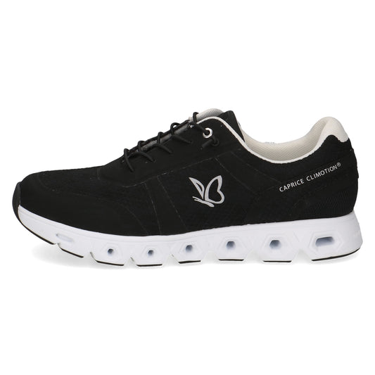 Caprice Climotion trainer 23605 black white - Kirbys Footwear Ltd