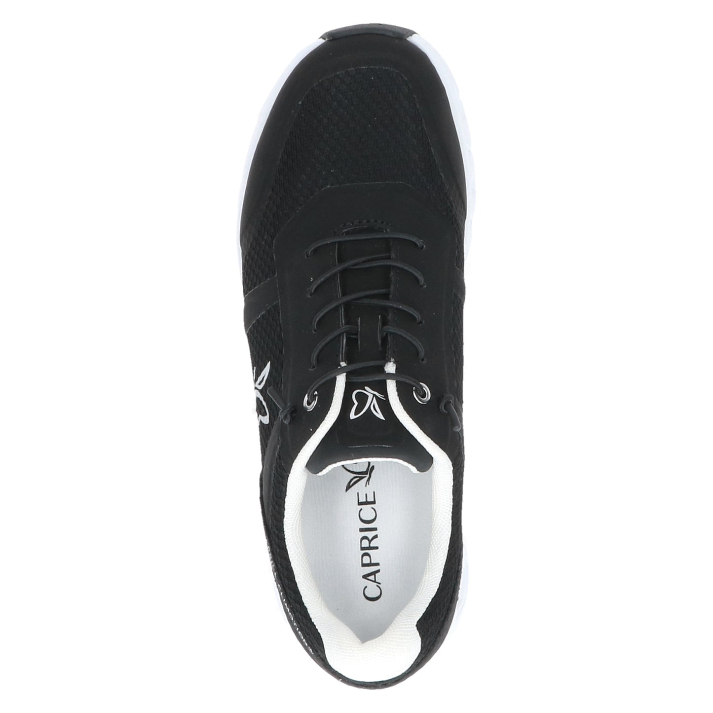 Caprice Climotion trainer 23605 black white - Kirbys Footwear Ltd