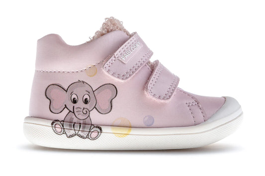 Pablosky velcro boot elephant pink - 061275