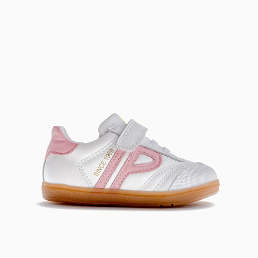 Pablosky velcro trainer white pink - 062307