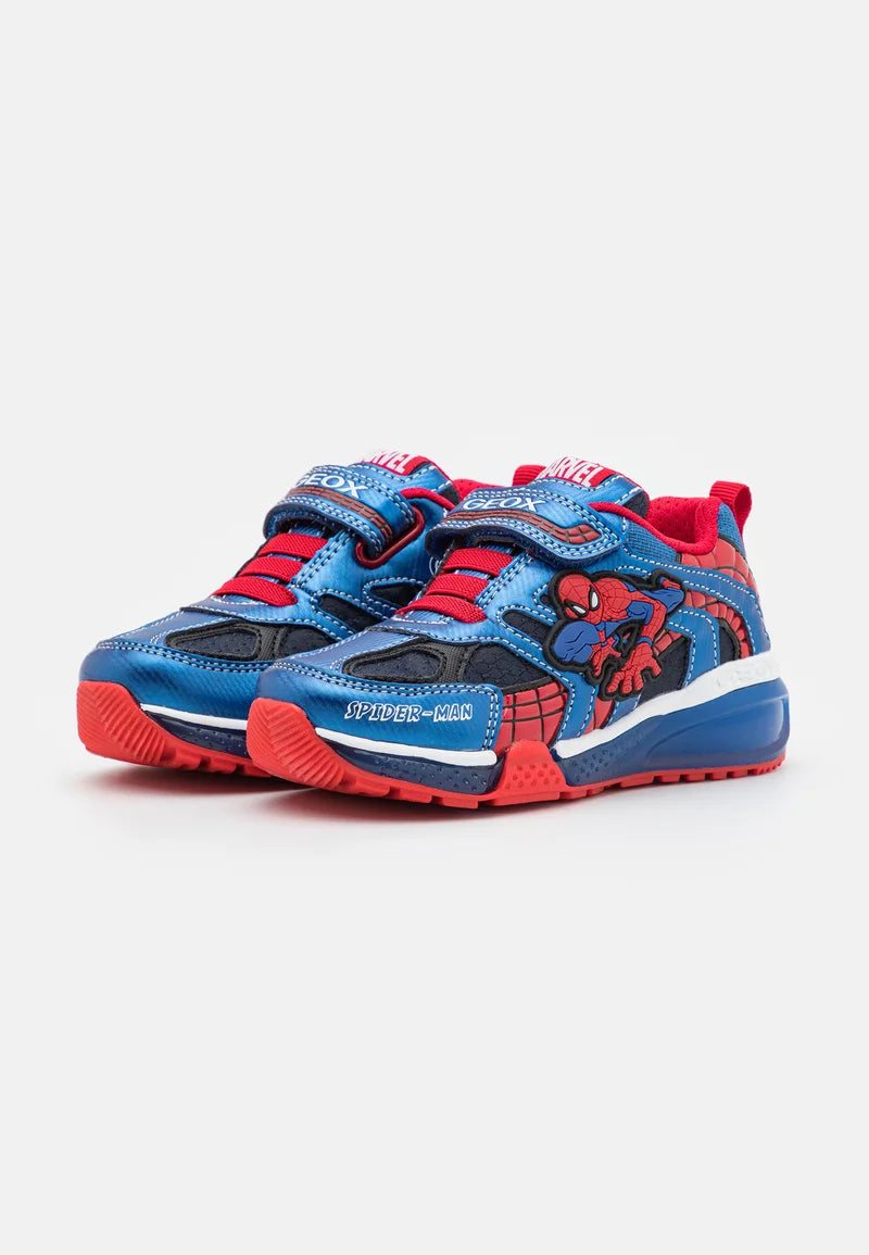 Geox Spiderman lights bayonyc trainer