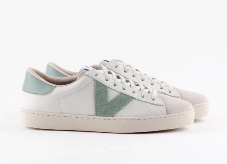 Victoria trainer white jade leather - 1126142