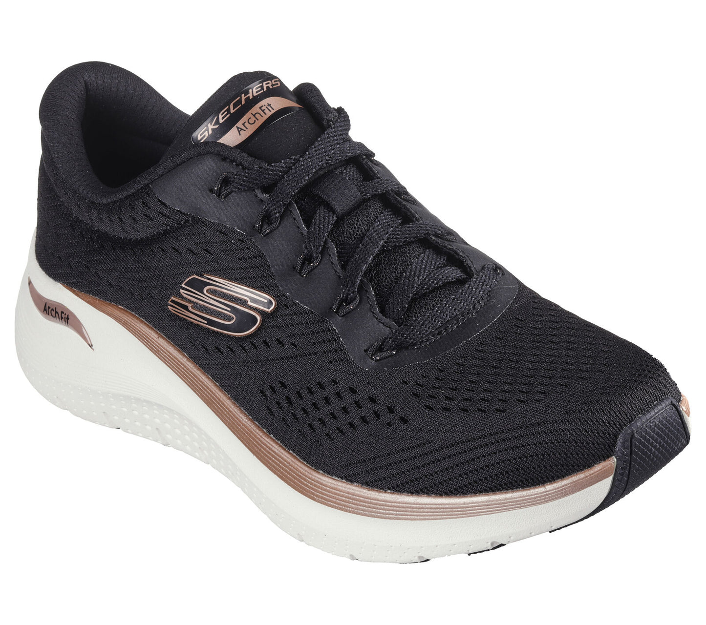 Skechers Arch Fit 2.0 - Glow the distance - black gold