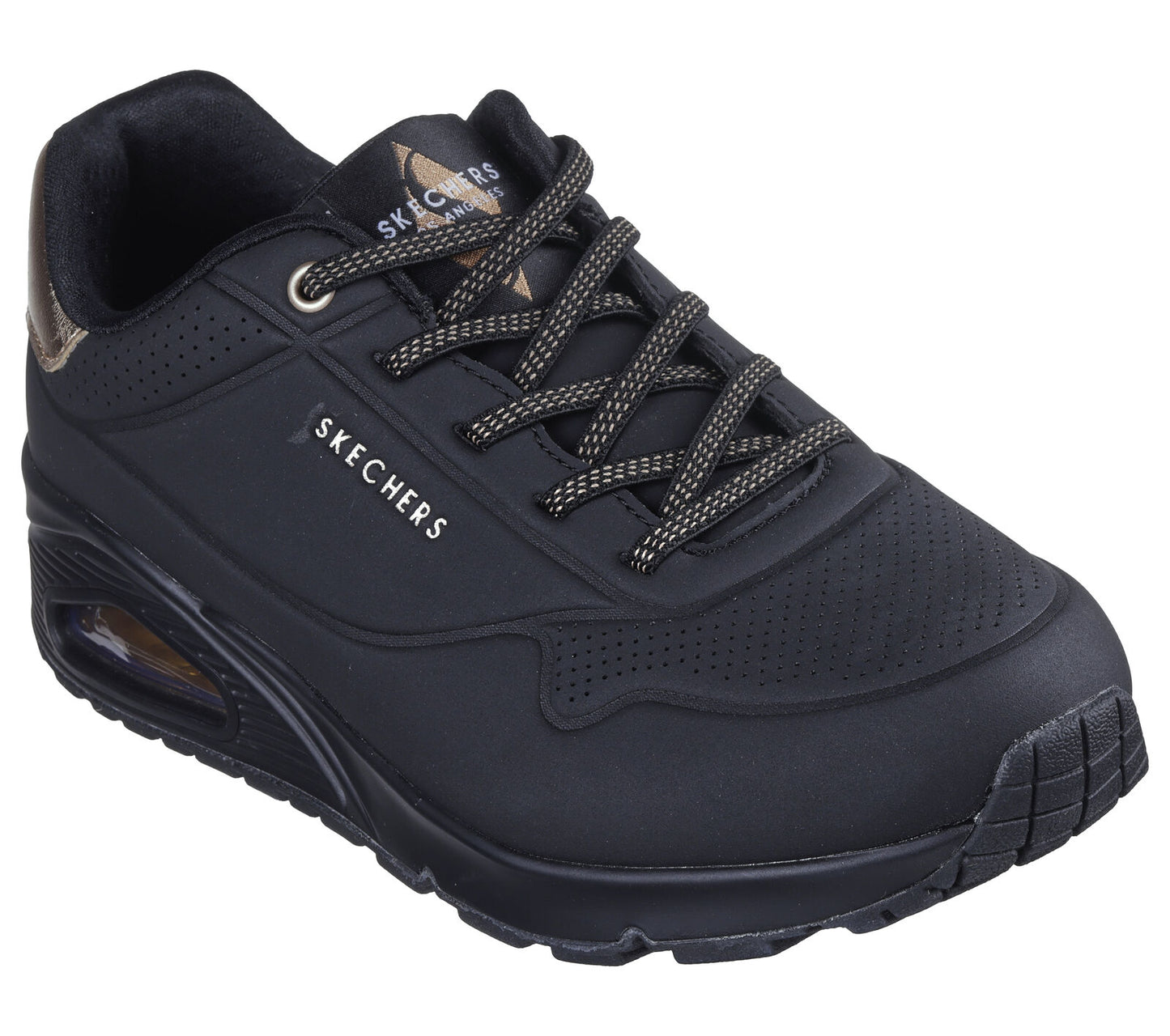 Skechers Uno Shimmer Away black