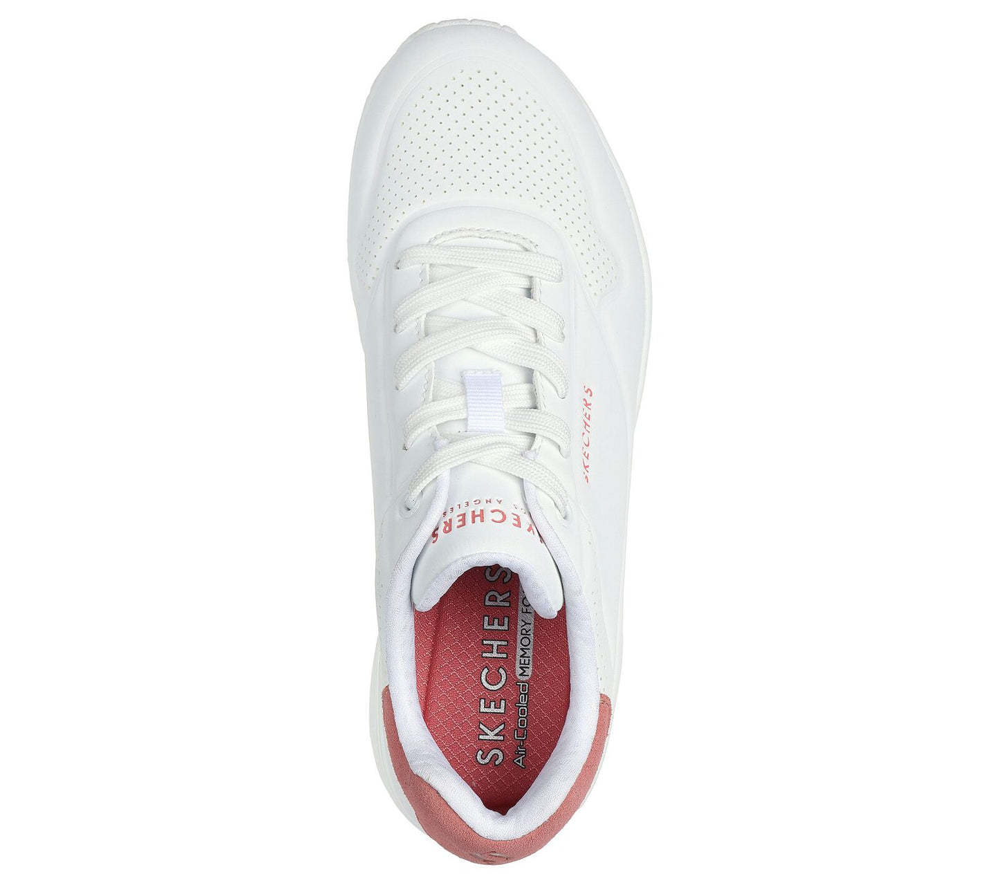 Skechers Uno pop back - white coral