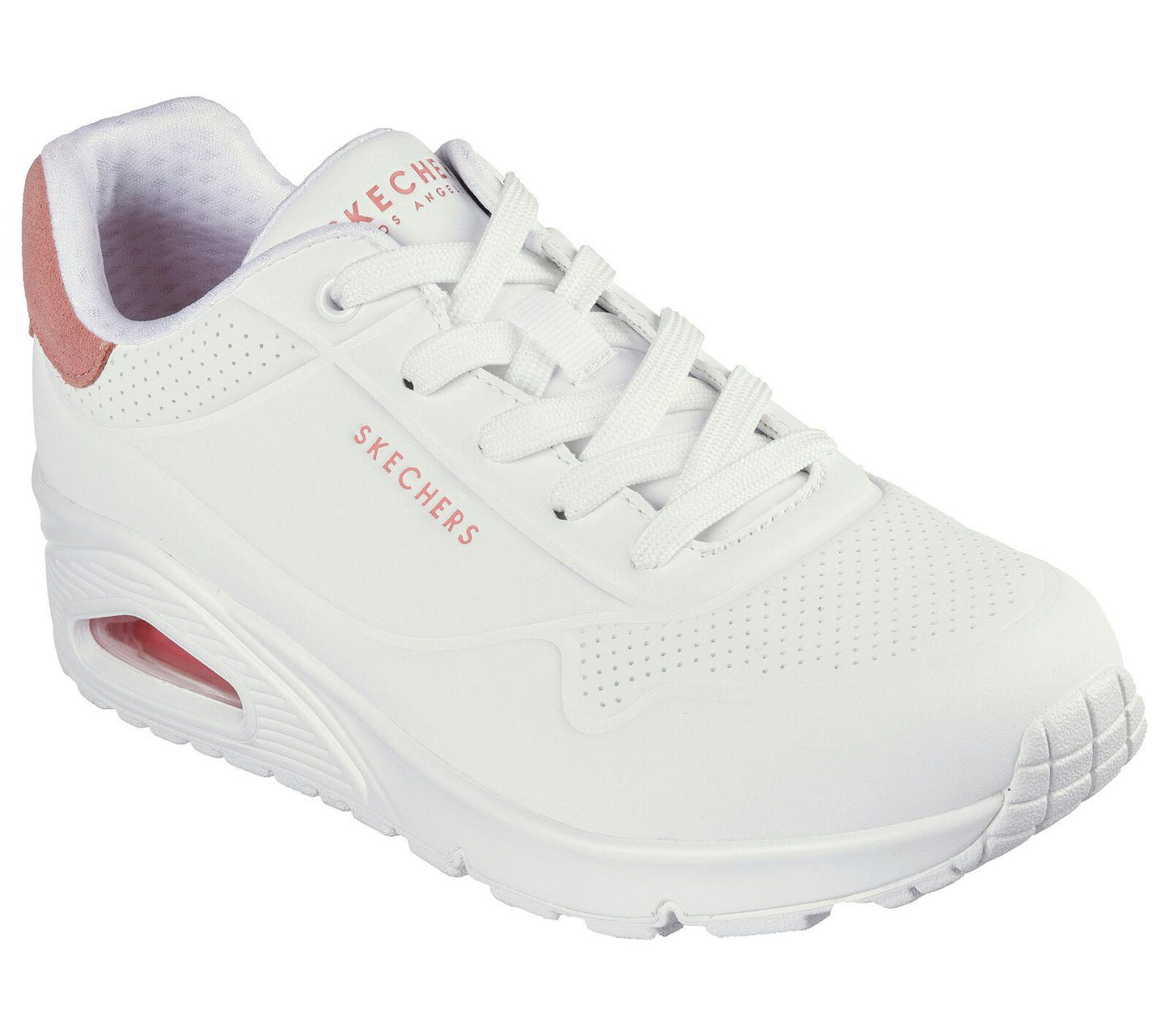 Skechers Uno pop back - white coral