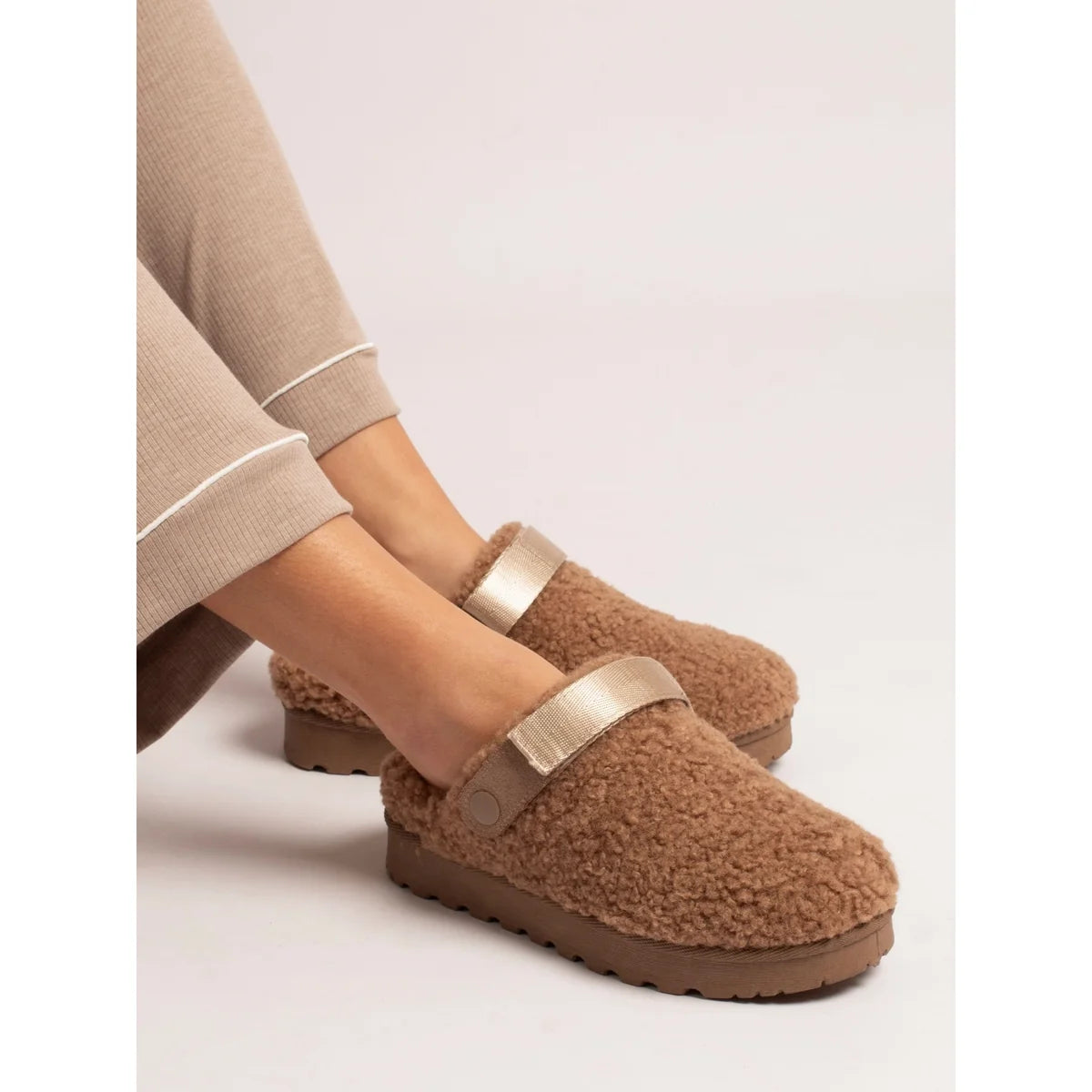 Lunar slipper Naples mink