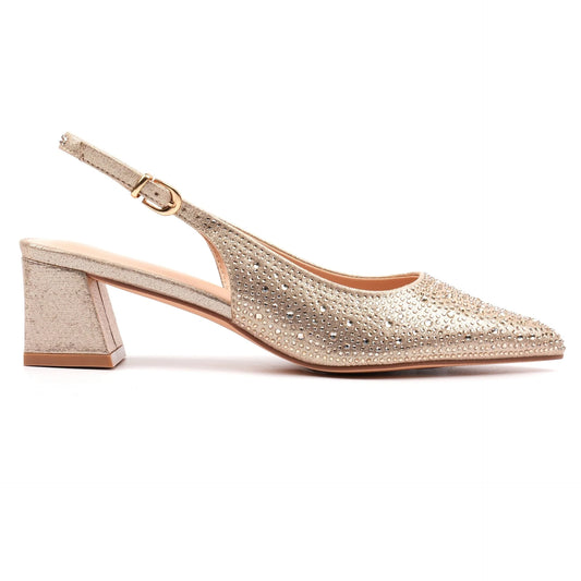 Lunar Milan slingback - gold