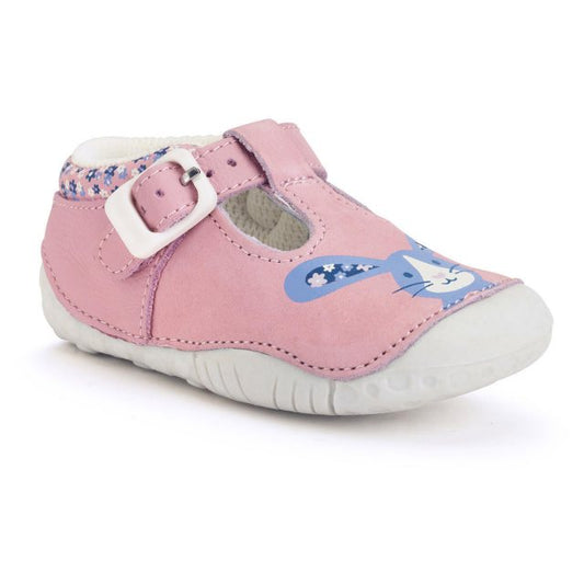 Start-Rite little paws pink pre walker – angle view
