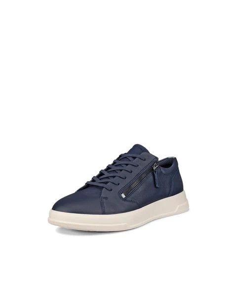 Ecco Move - navy zip leather