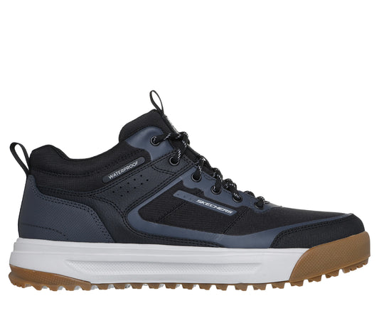 Skechers mens Urban street hiker waterproof - black