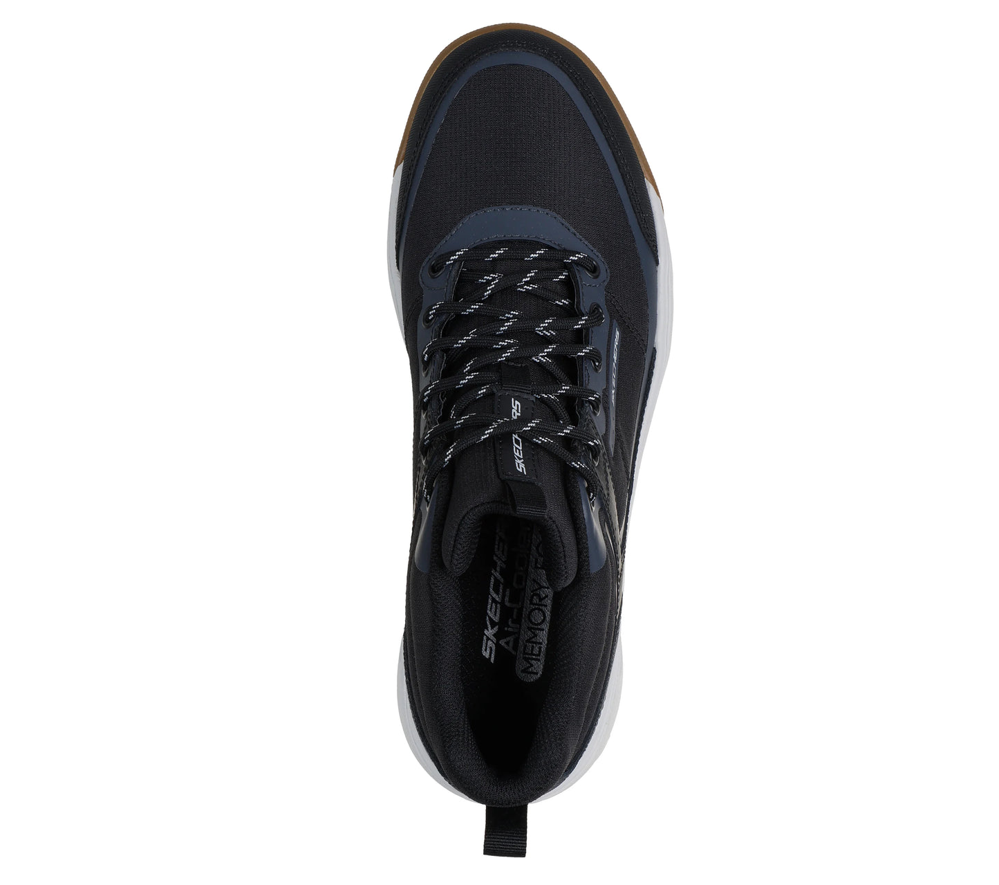 Skechers mens Urban street hiker waterproof - black