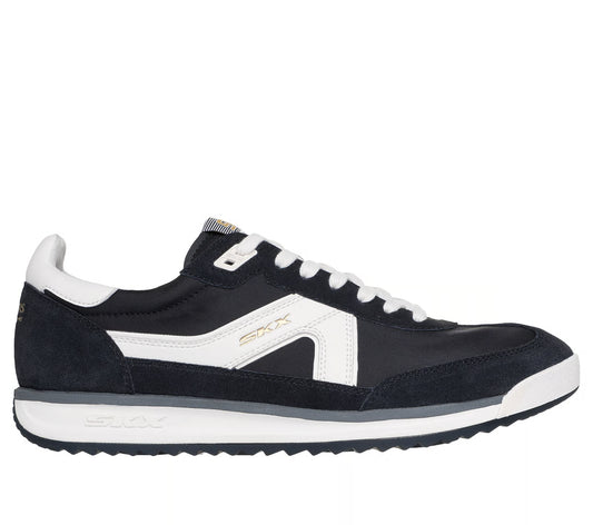 Skechers mens Spective SKX 92 - black white - Kirbys Footwear Ltd
