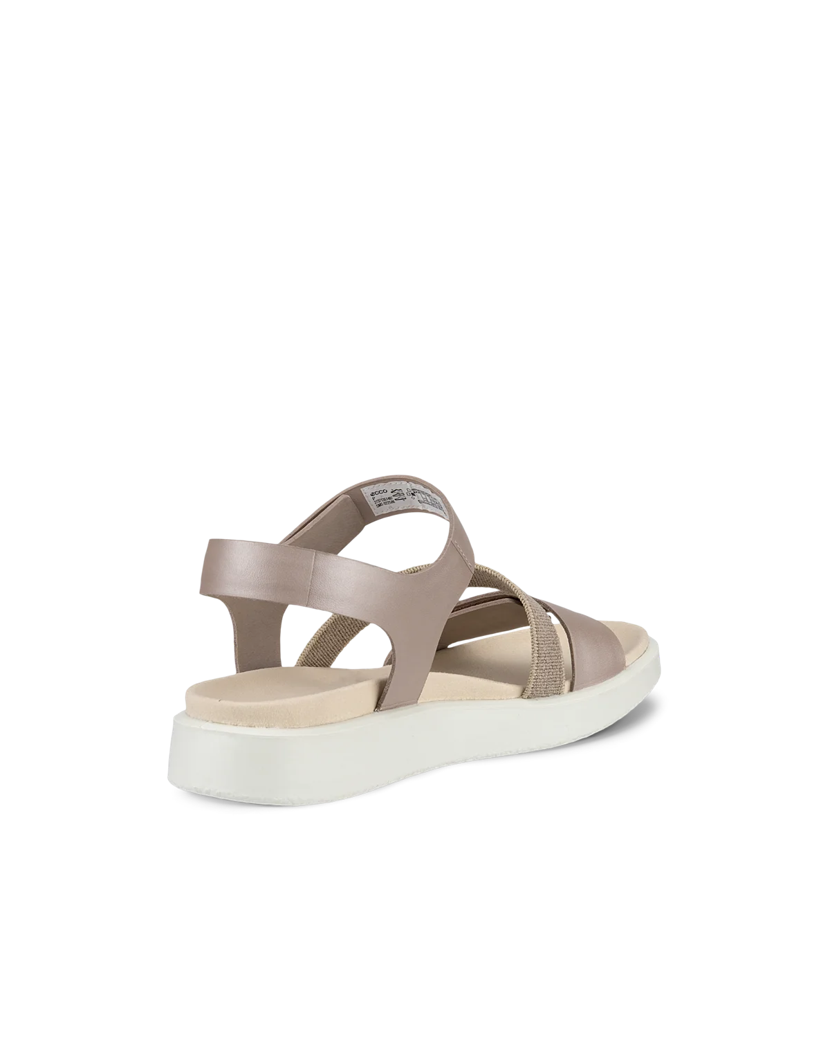 Ecco sandal flowt grey rose metallic