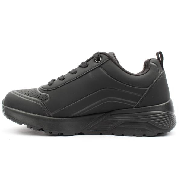 Skechers Uno lite easy zip - black