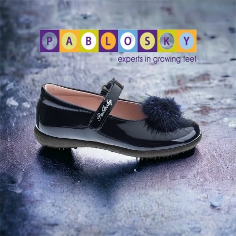 Pablosky strap 353329 navy patent