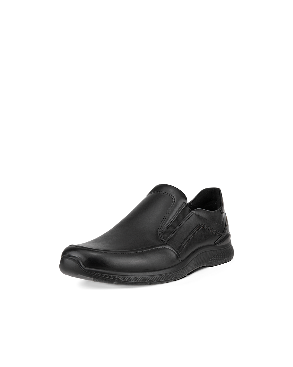 Ecco Irving black leather slip on - 511744