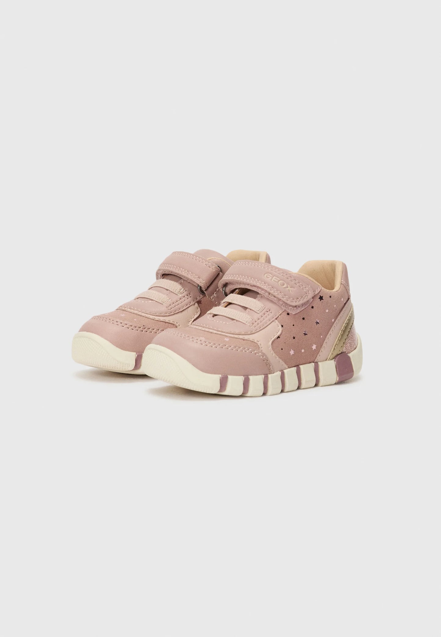 Geox Iupidoo velcro pink - Kirbys Footwear Ltd