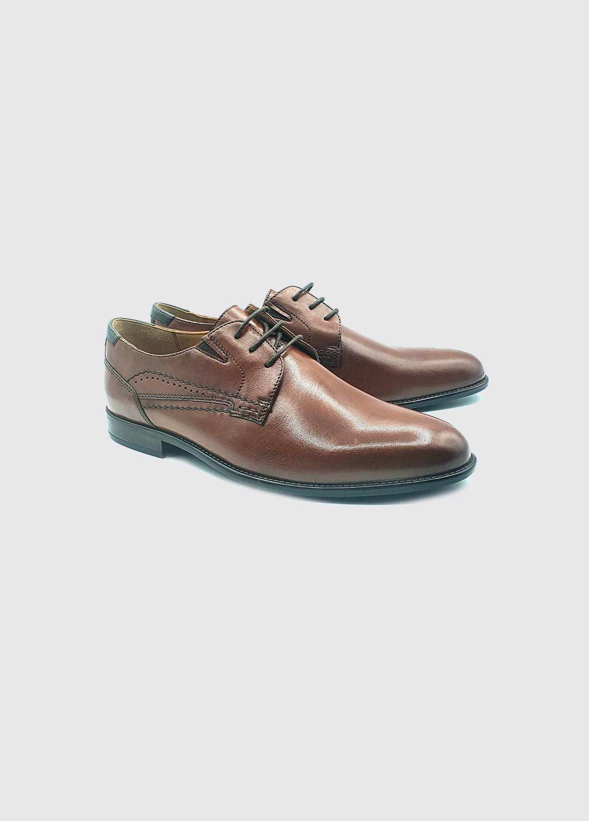 Dubarry Dell chestnut leather lace