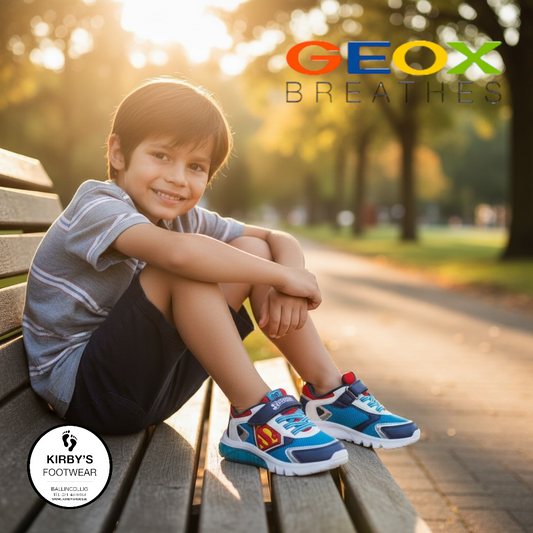 Geox superman lights - ciberdron - Kirbys Footwear Ltd