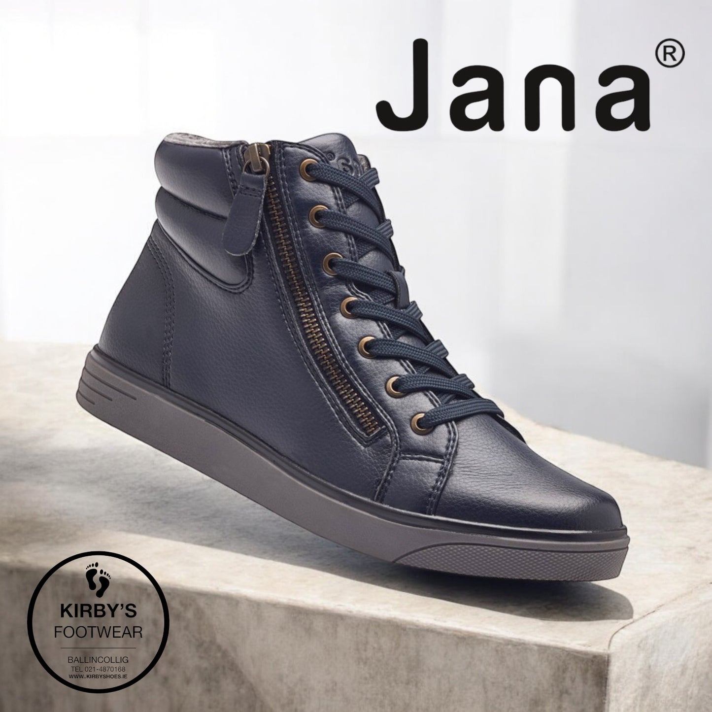 Jana boot navy 25269