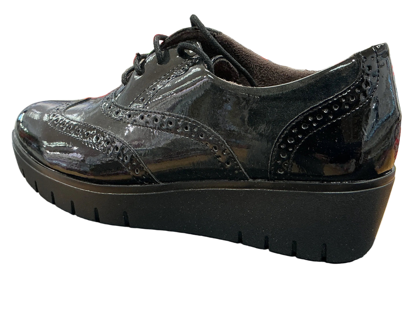 Susst black patent shoe - Kirbys Footwear Ltd