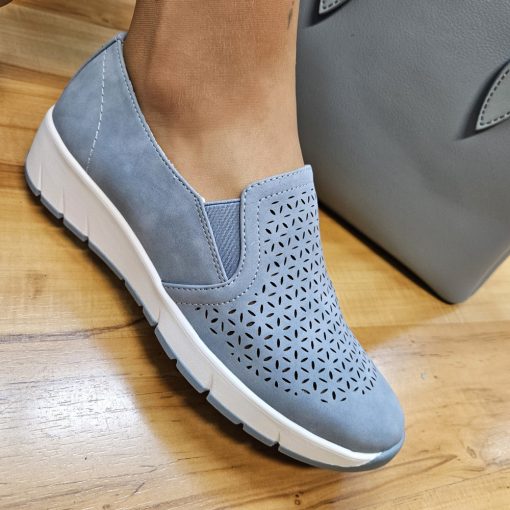 Jana slip-on denim - 24665