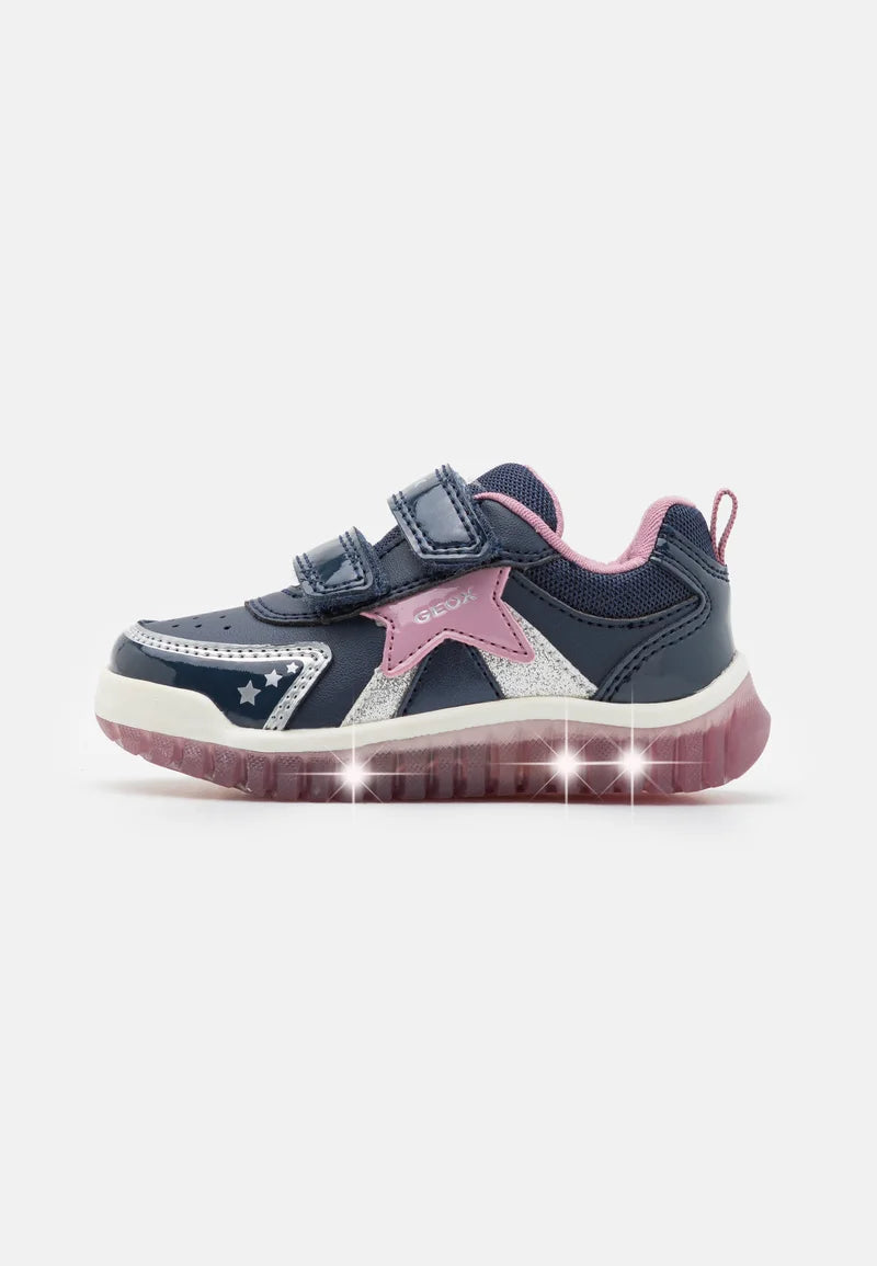 Geox lightyloo navy pink