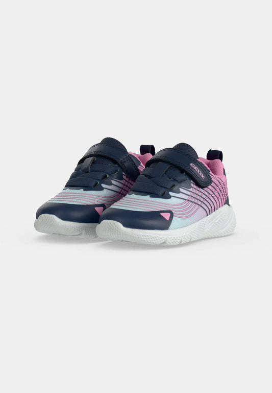 Geox Sprintye navy pink