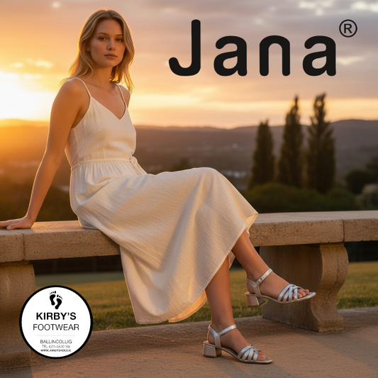 Jana sandal - 28279 - silver - Kirbys Footwear Ltd