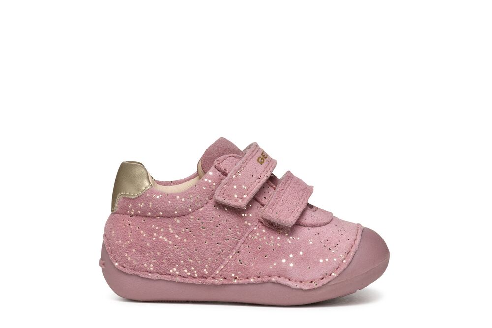 Geox Tutim pink gold pre walker