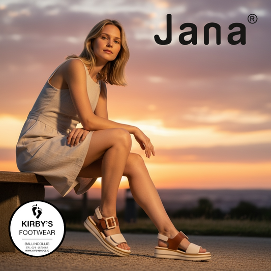 Jana sandal - 28266 - beige tan - Kirbys Footwear Ltd