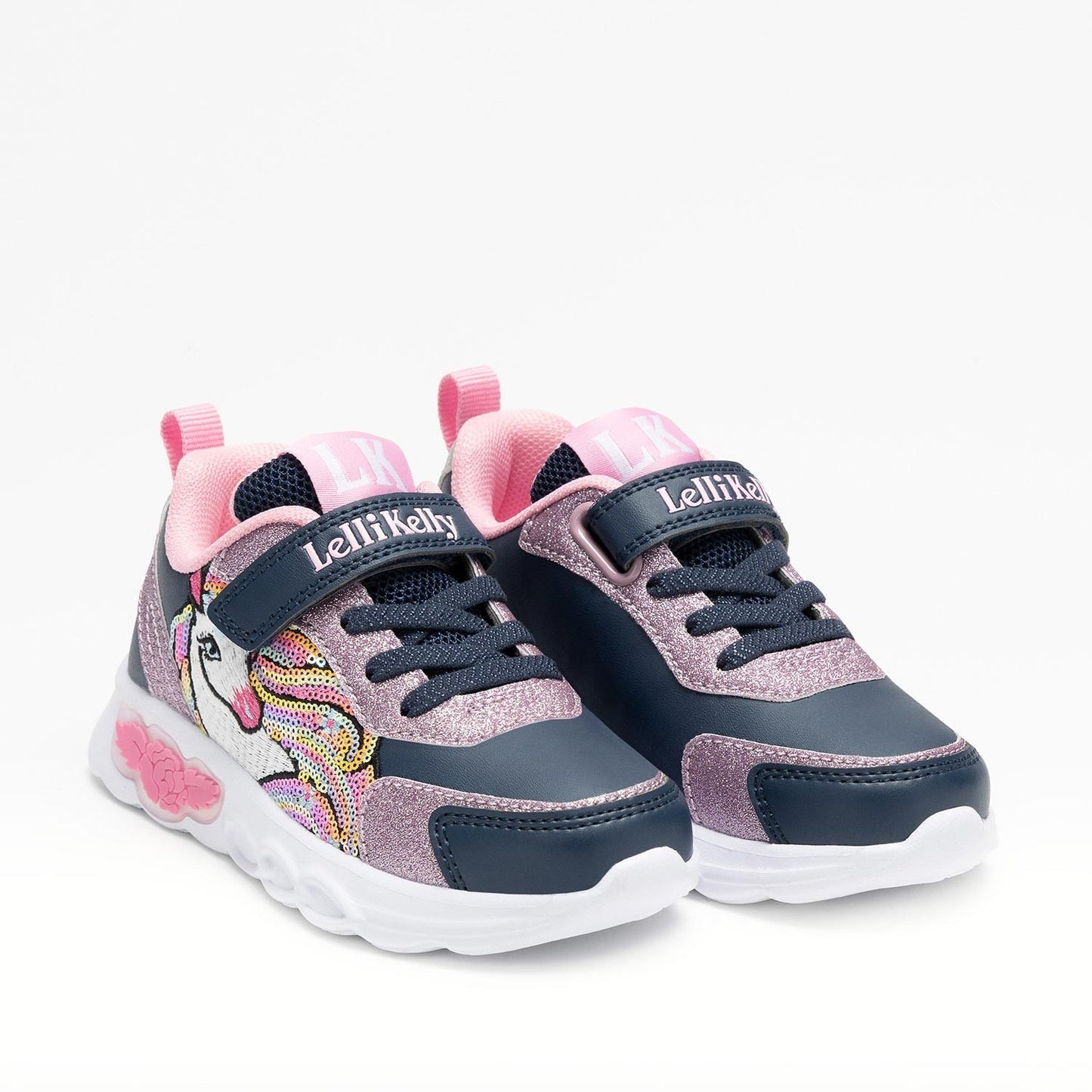 Lelli Kelly Christina unicorn lights navy
