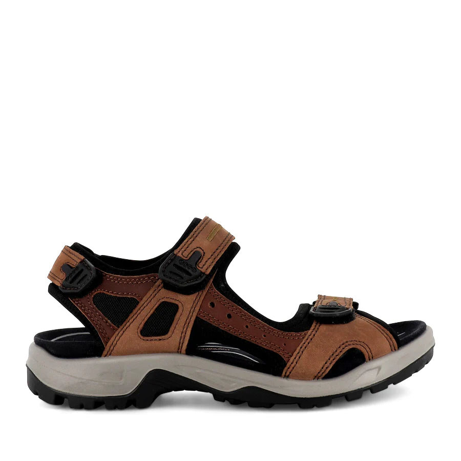 Ecco off road yacatan sandal espresso/cocoa - 69564