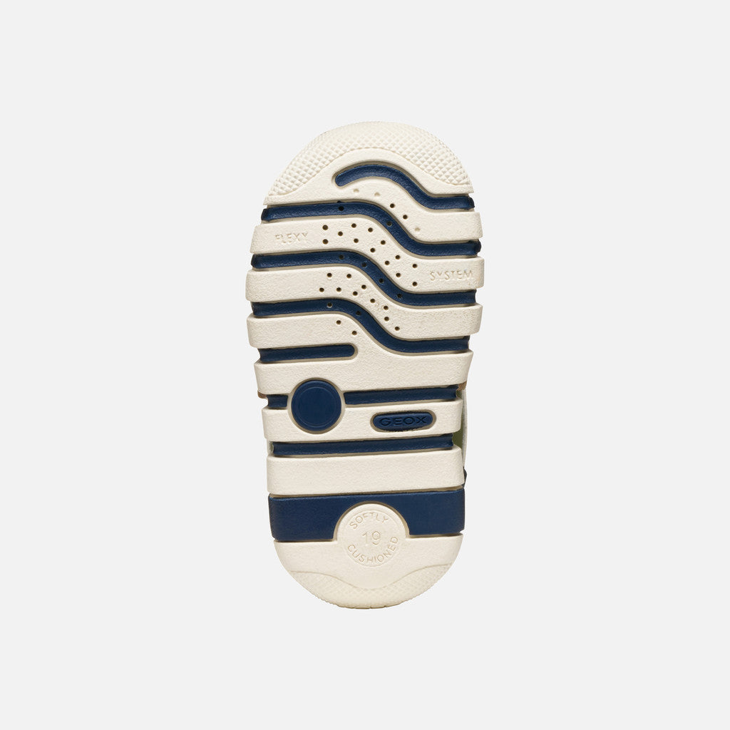 Geox Iupidoo velcro navy pistachio