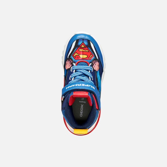 Geox superman high top lights - ciberdron - Kirbys Footwear Ltd