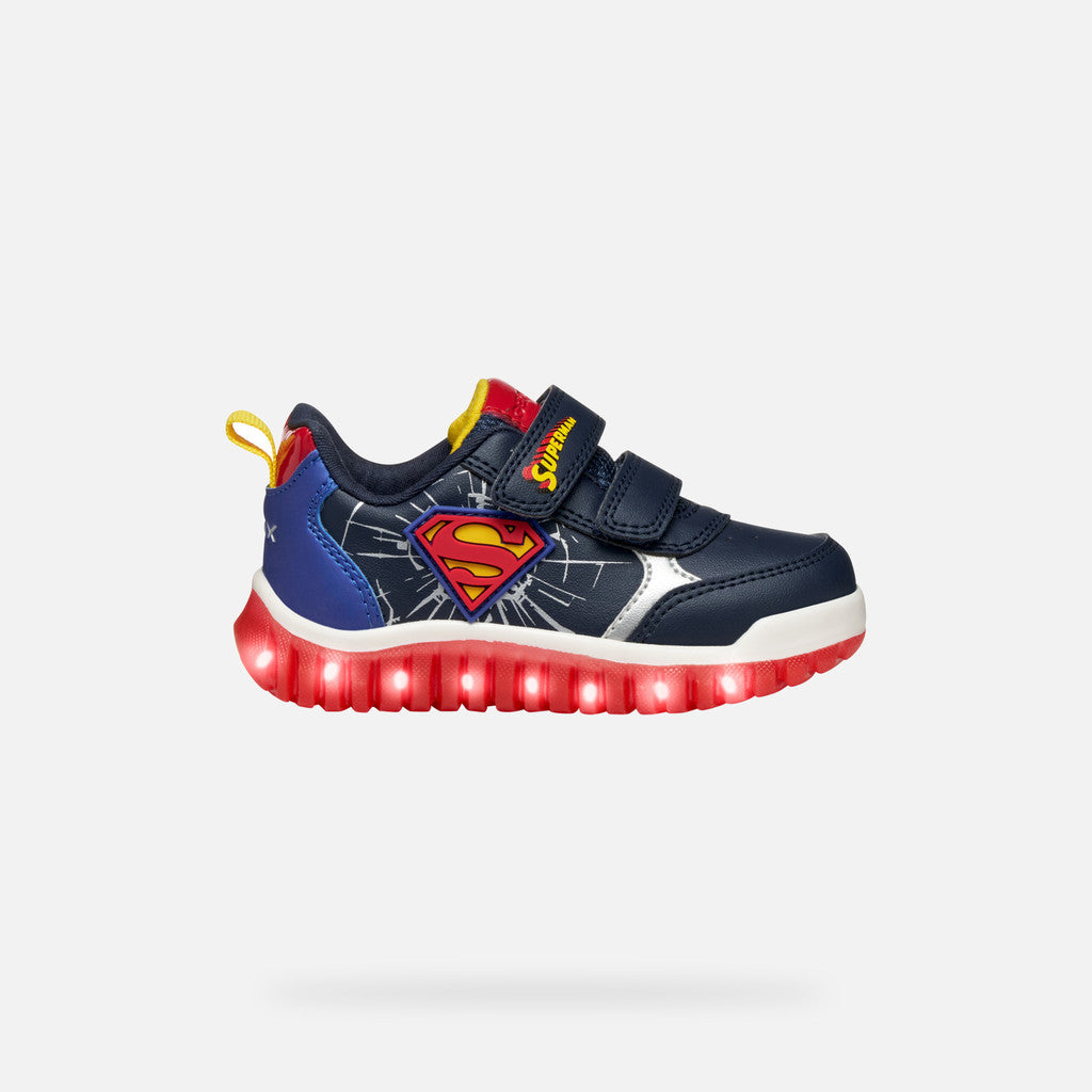 Geox Superman trainers lights lightyloo
