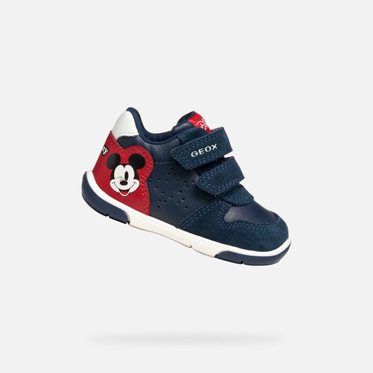 Geox Zapito mickey mouse velcro - Kirbys Footwear Ltd