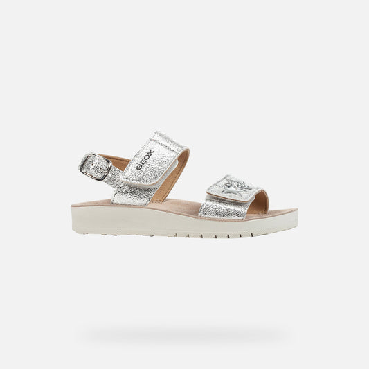 Geox Costarei sandal - silver
