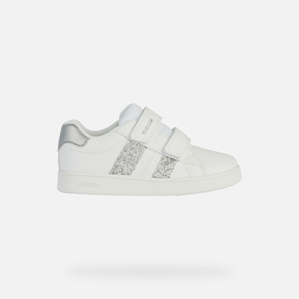 Geox eclyper white silver