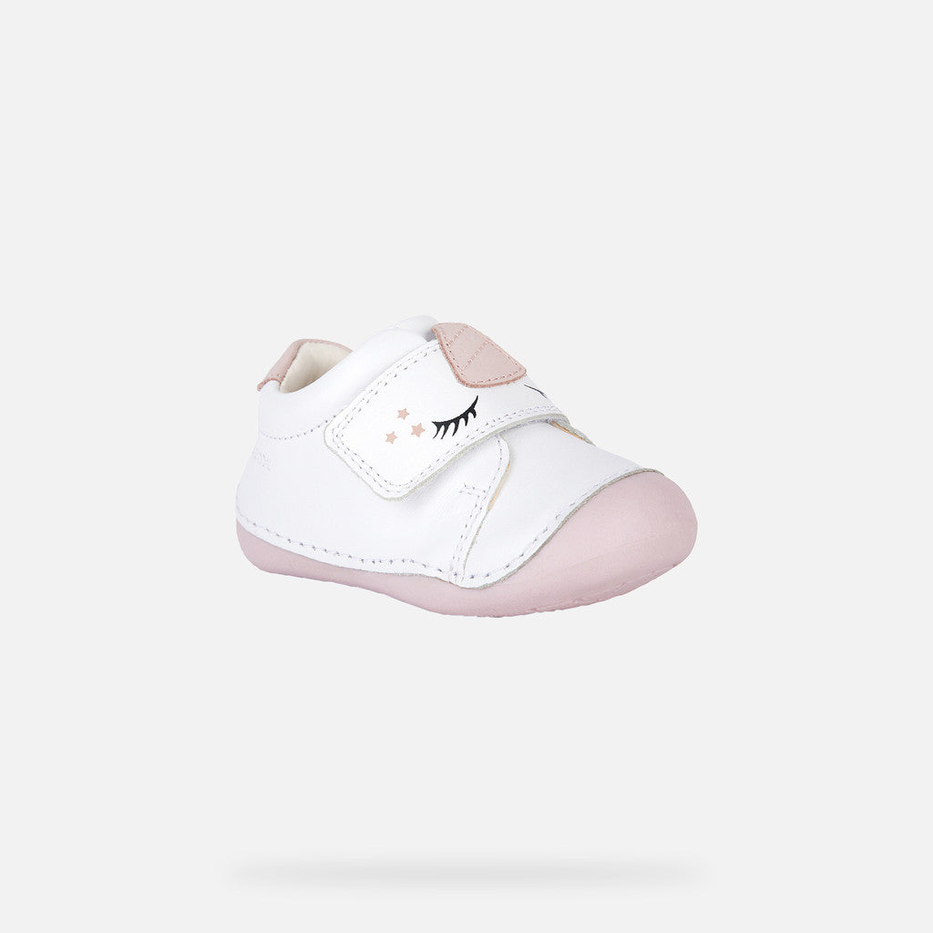 Geox Tutim white/pink pre walker