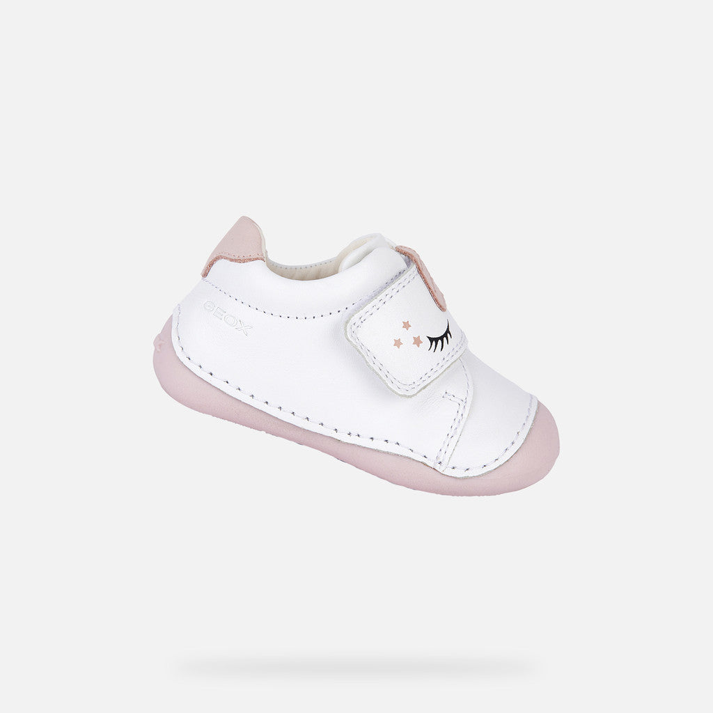Geox Tutim white/pink pre walker