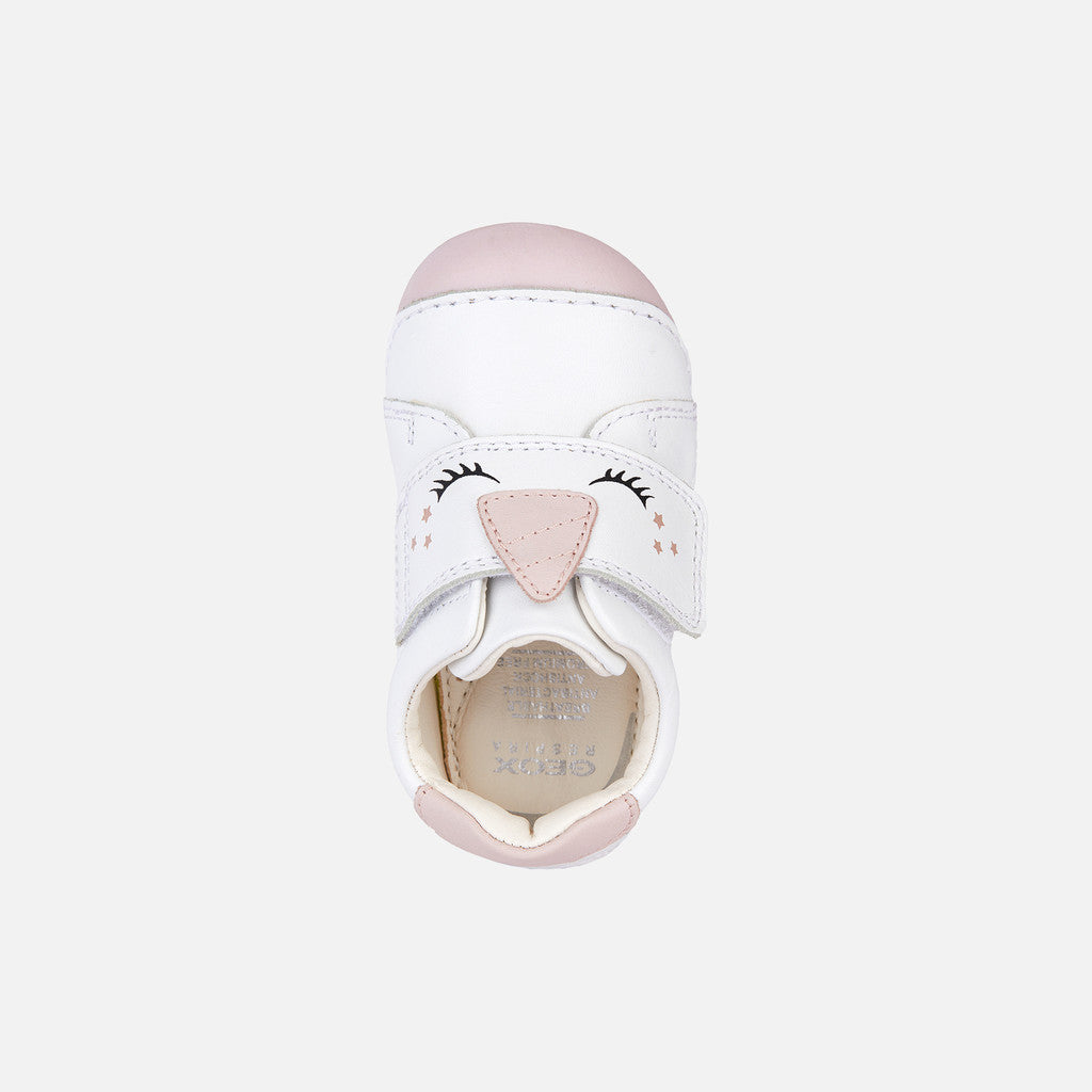 Geox Tutim white/pink pre walker