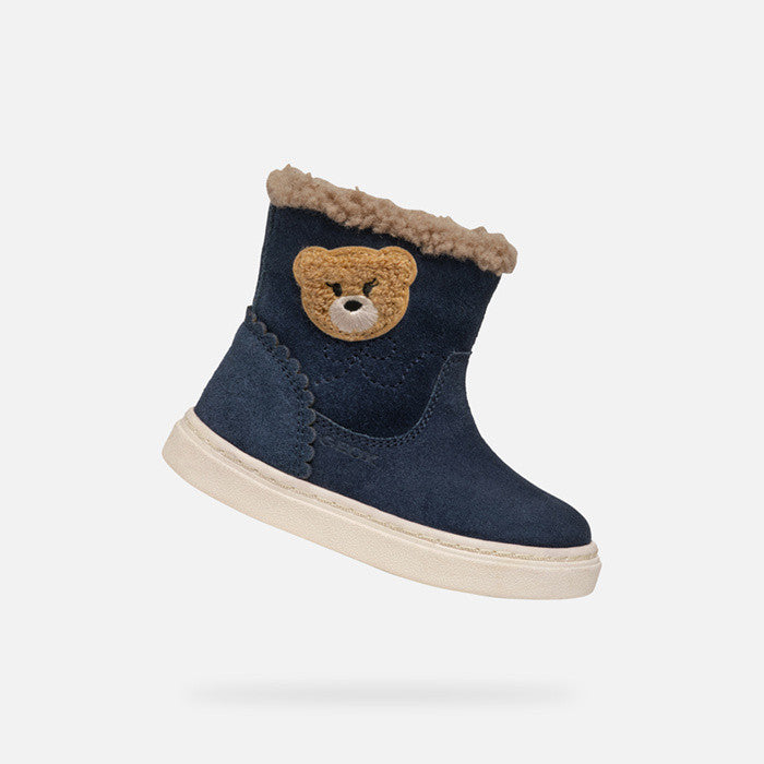 Geox Nashik warm lined boot navy