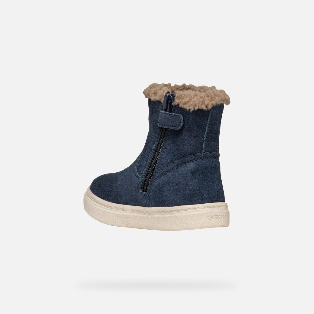 Geox Nashik warm lined boot navy