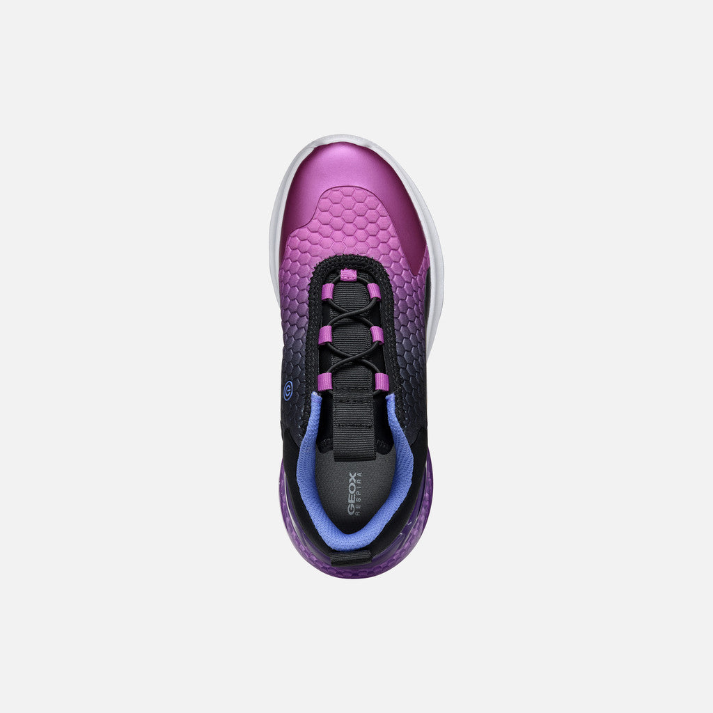 Geox Activart lights black purple