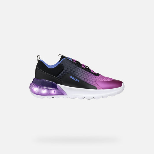 Geox Activart lights black purple
