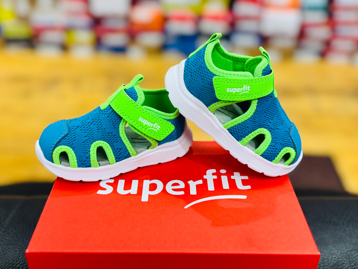 SuperFit Wave water sandal blue green