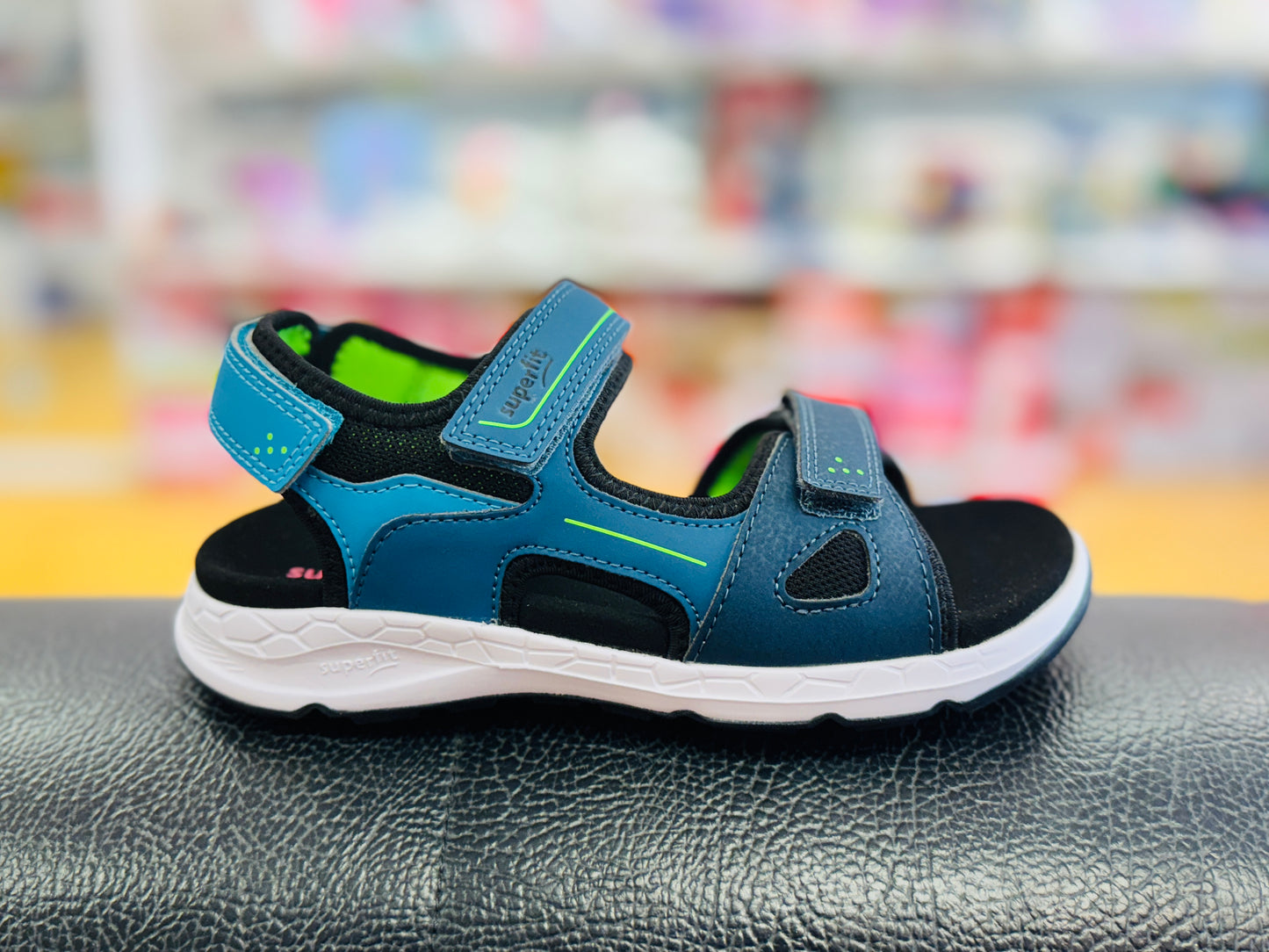 Superfit Criss Cross sandal navy blue - Kirbys Footwear Ltd