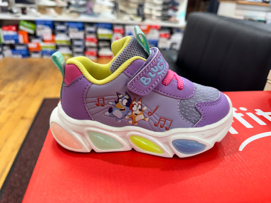 Garvalin Bluey trainer - lights - lilac